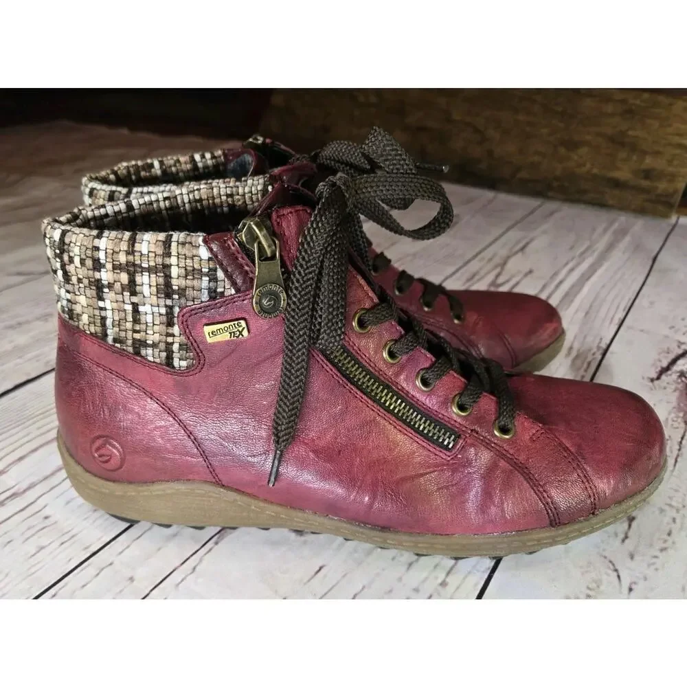 Remonte by Rieker Women's R1473 Waterproof Side Zip Ankle Boots EU 40 US 9